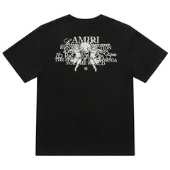 AMlRl Crew Neck Unisex Street Style Plain Cotton T-Shirt