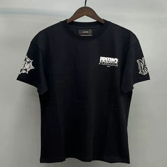 Amiri Preemo x DJ Premier Collab Graphic Short Sleeve T-Shirt - Black / White
