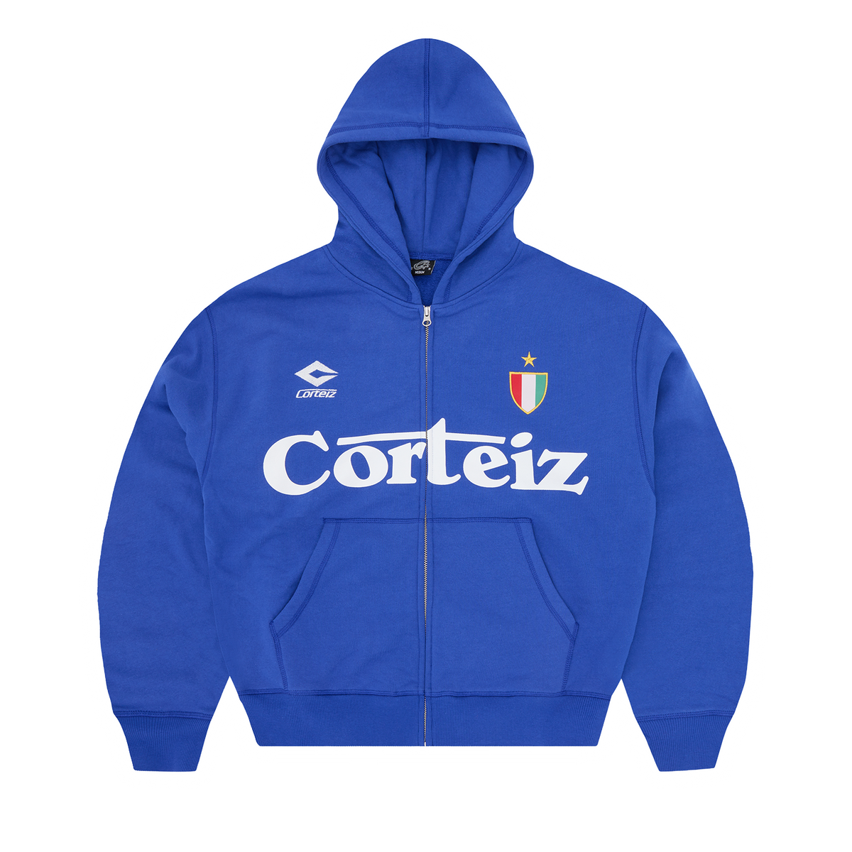 GHINI ZIP HOODIE [ROYAL BLUE]