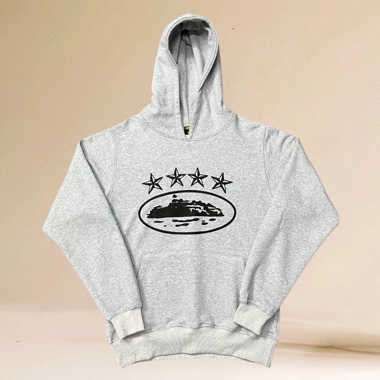Corteiz Alcatraz Hoodie - Grey