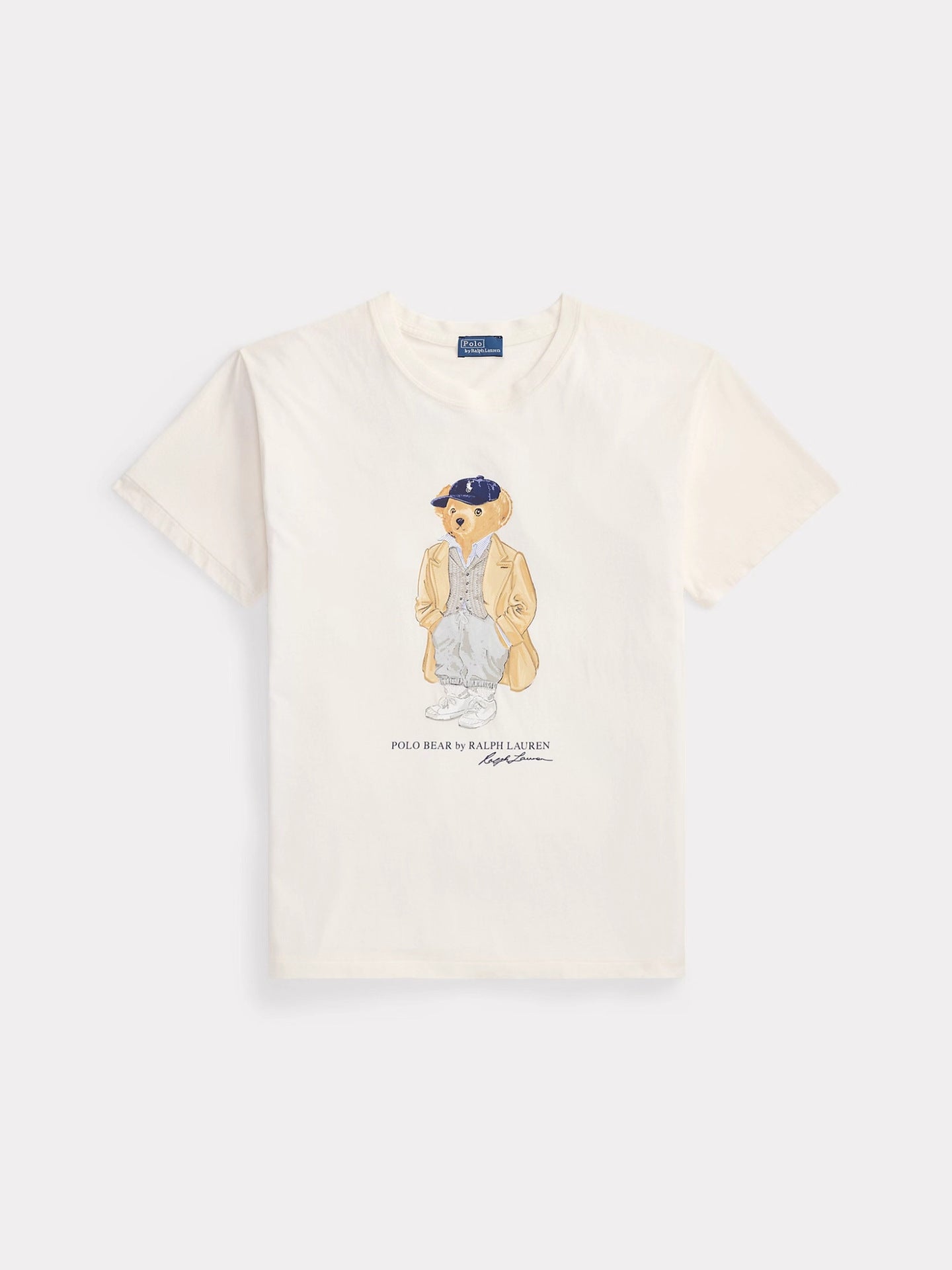 European and American Cross border 2025 Summer Cross border Women's Fashion New Casual Bear Printed T-shirt Round Neck Loose Short Sleeve