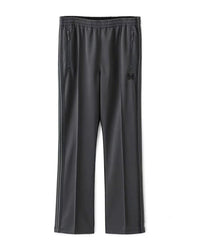 Needles Style Embroidered Butterfly Tonal Stripe Track Pants - Dark Grey