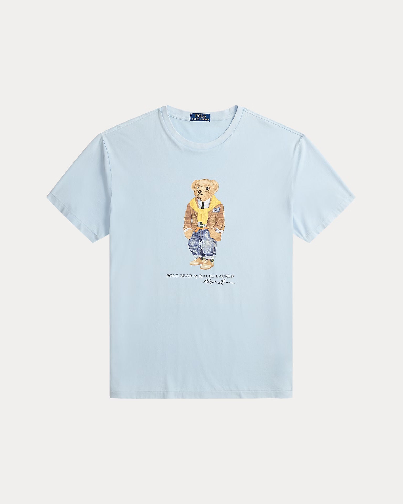 European and American Cross border 2025 Summer Cross border Women's Fashion New Casual Bear Printed T-shirt Round Neck Loose Short Sleeve