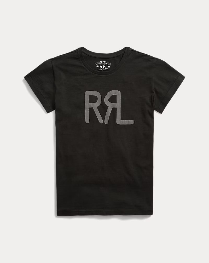 European and American Cross border 2026 Summer Cross border Women's Fashion and Leisure RL Letter Printed Shoulder Round Neck Short sleeved T-shirt