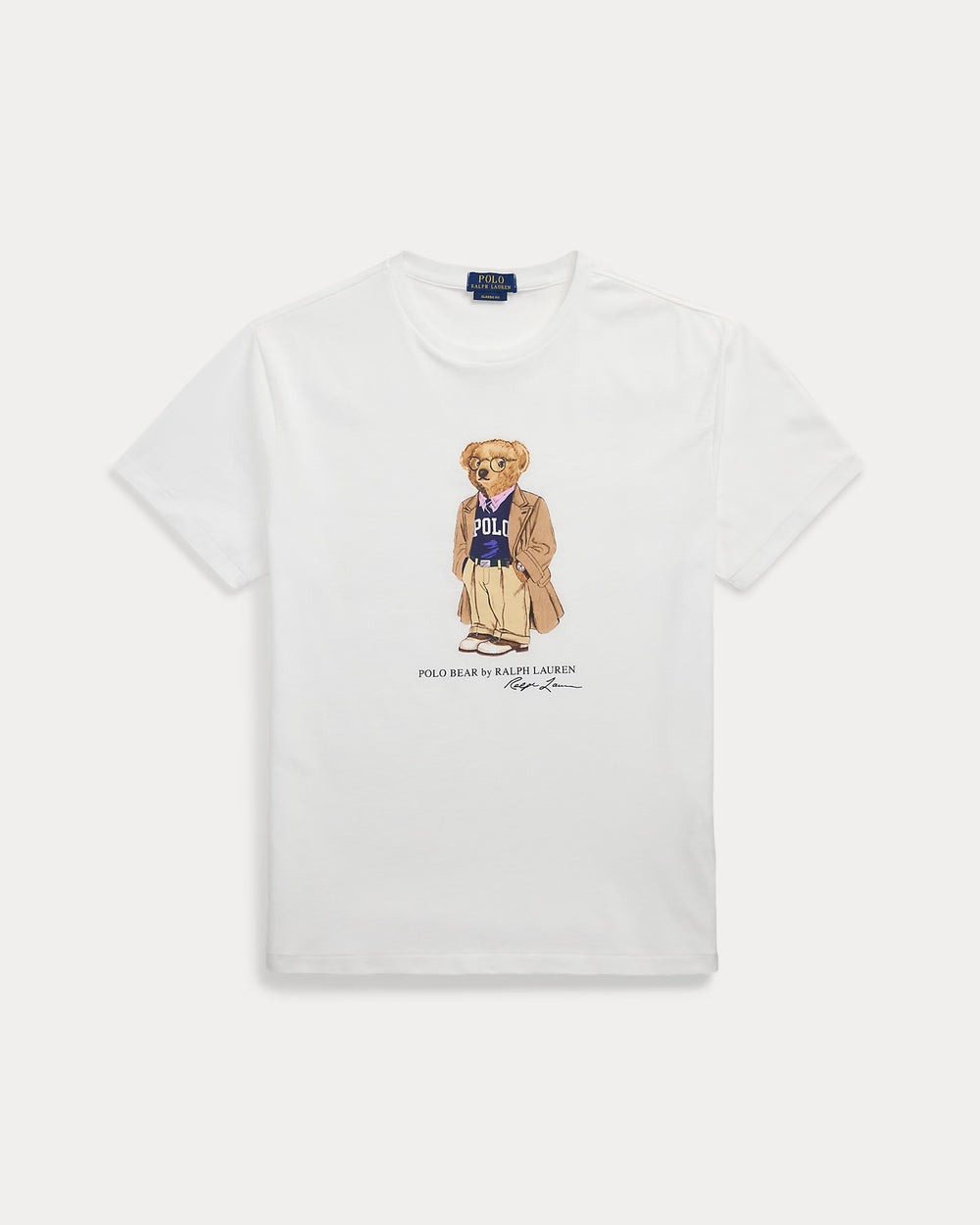 European and American Cross border 2025 Summer Cross border Women's Fashion New Casual Bear Printed T-shirt Round Neck Loose Short Sleeve