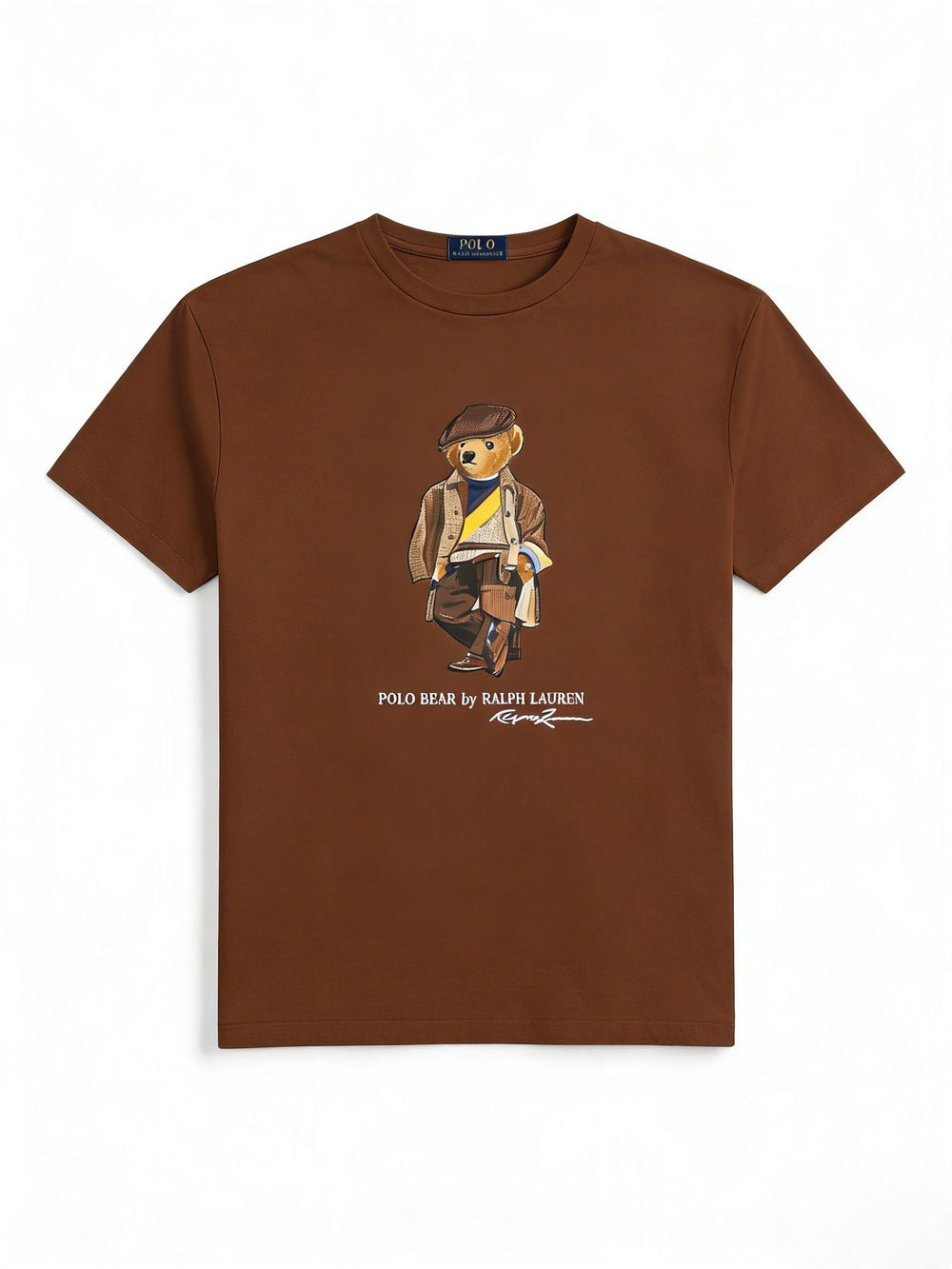 European and American Cross border 2026 Summer Cross border Women's Fashion New Casual Bear Printed Round Neck T-shirt Short Sleeve Top