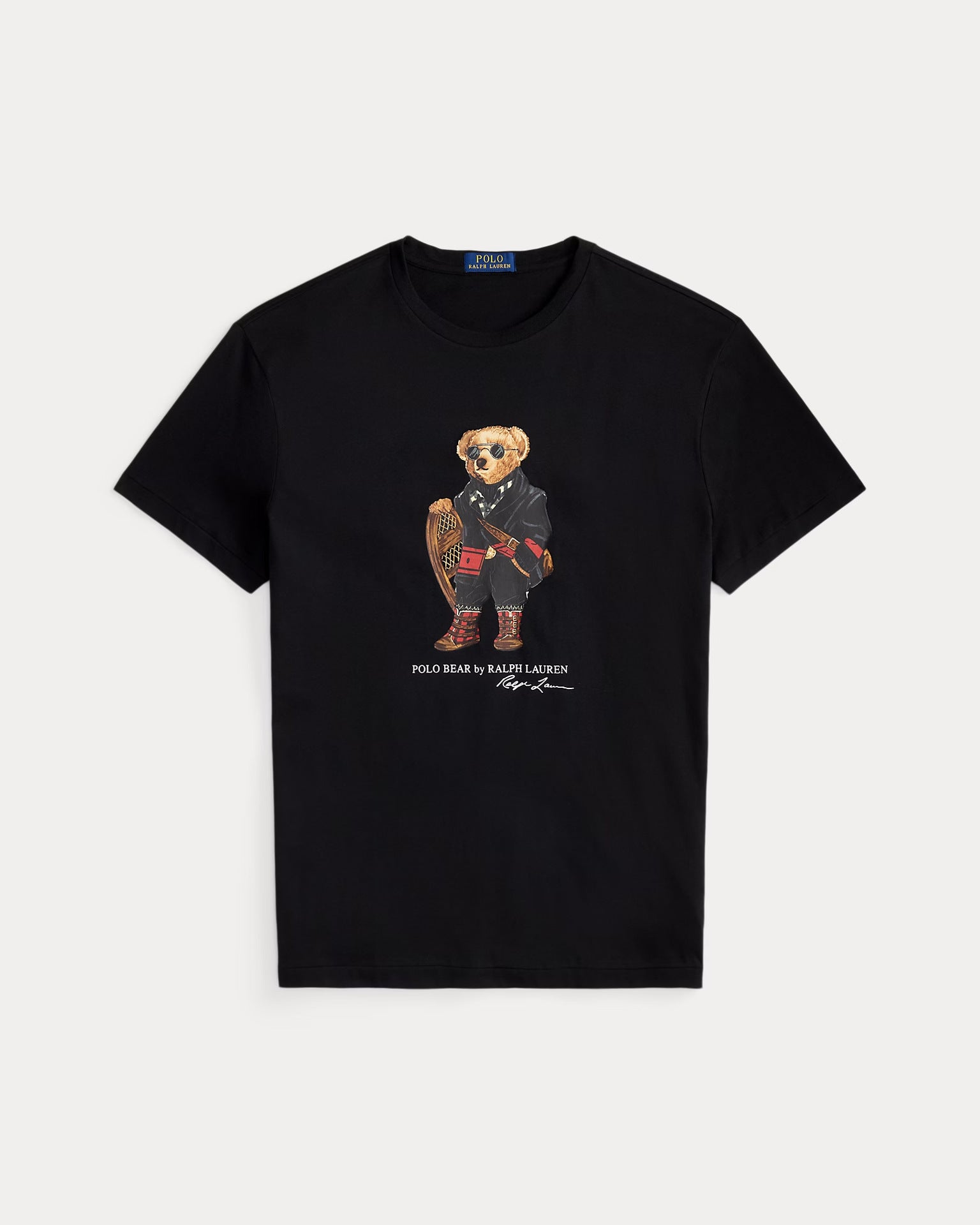 European and American Cross border 2025 Summer Cross border Women's Fashion New Casual Bear Printed T-shirt Round Neck Loose Short Sleeve