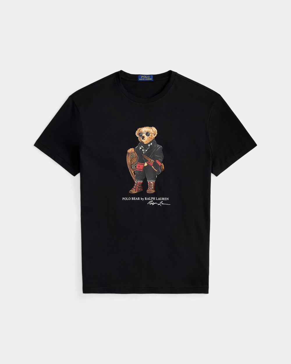 European and American Cross border 2025 Summer Cross border Women's Fashion New Casual Bear Printed T-shirt Round Neck Loose Short Sleeve