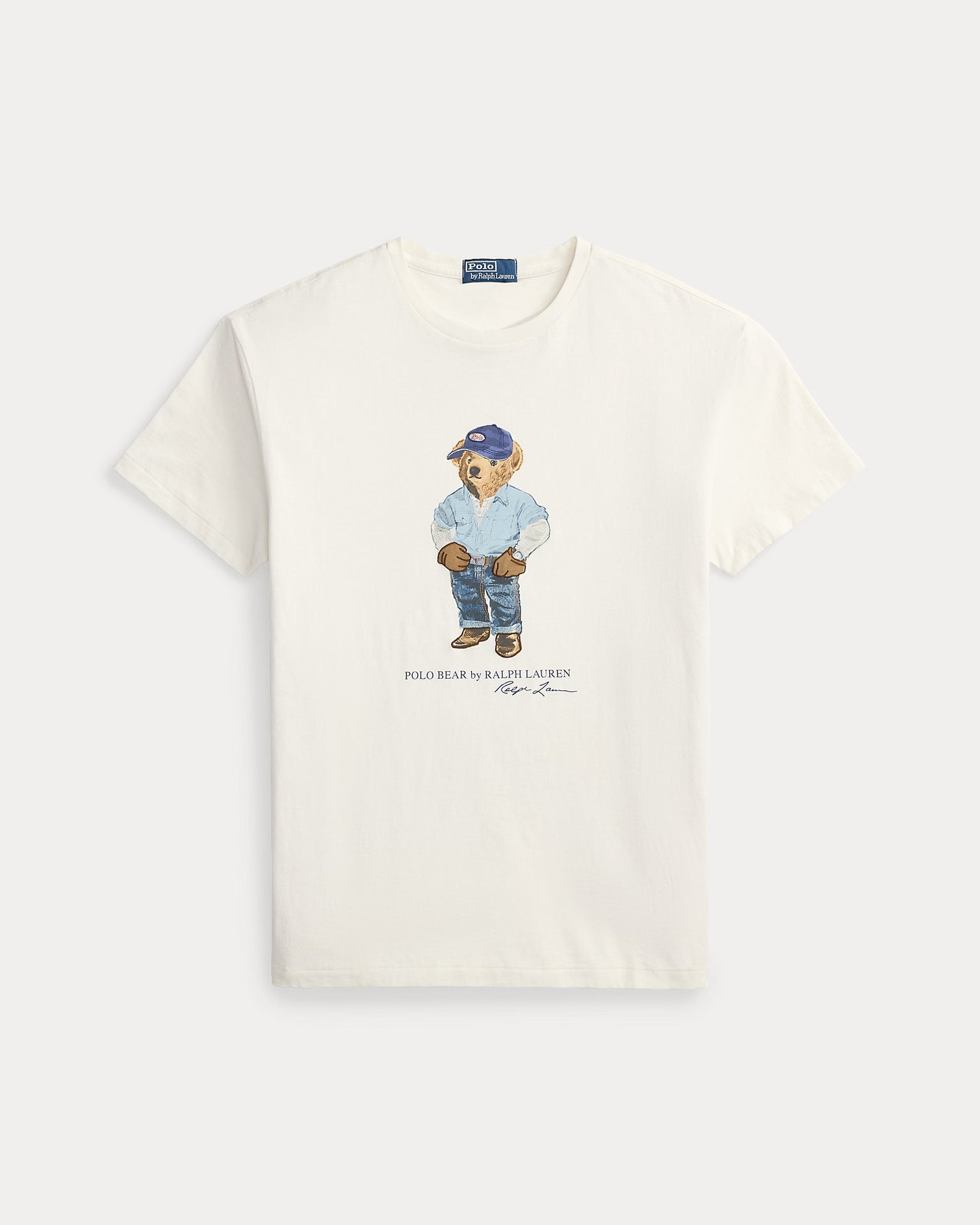 European and American Cross border 2025 Summer Cross border Women's Fashion New Casual Bear Printed T-shirt Round Neck Loose Short Sleeve
