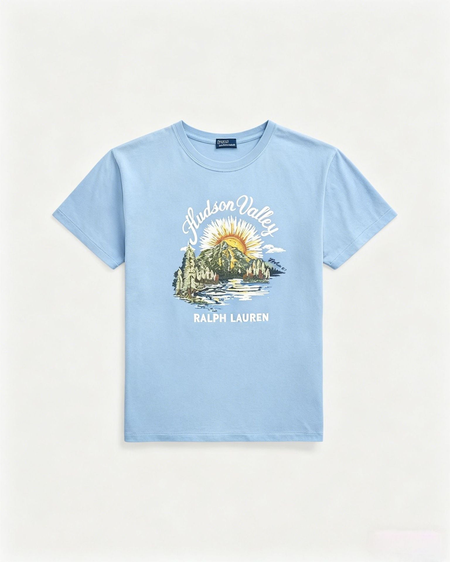 European and American Cross border 2025 Summer Cross border Women's Fashion New Casual Bear Printed T-shirt Round Neck Loose Short Sleeve
