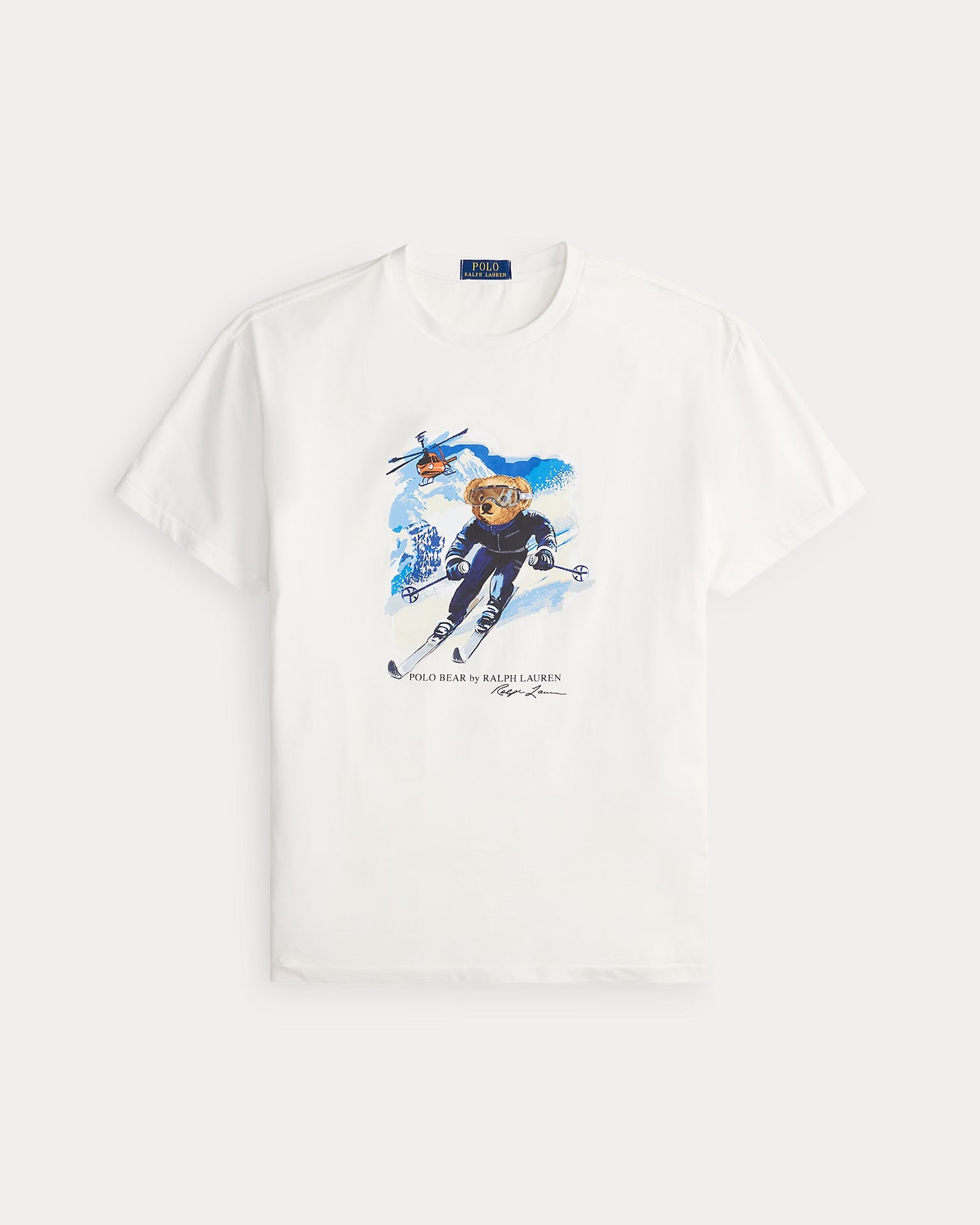 European and American Cross border 2025 Summer Cross border Women's Fashion New Casual Bear Printed T-shirt Round Neck Loose Short Sleeve
