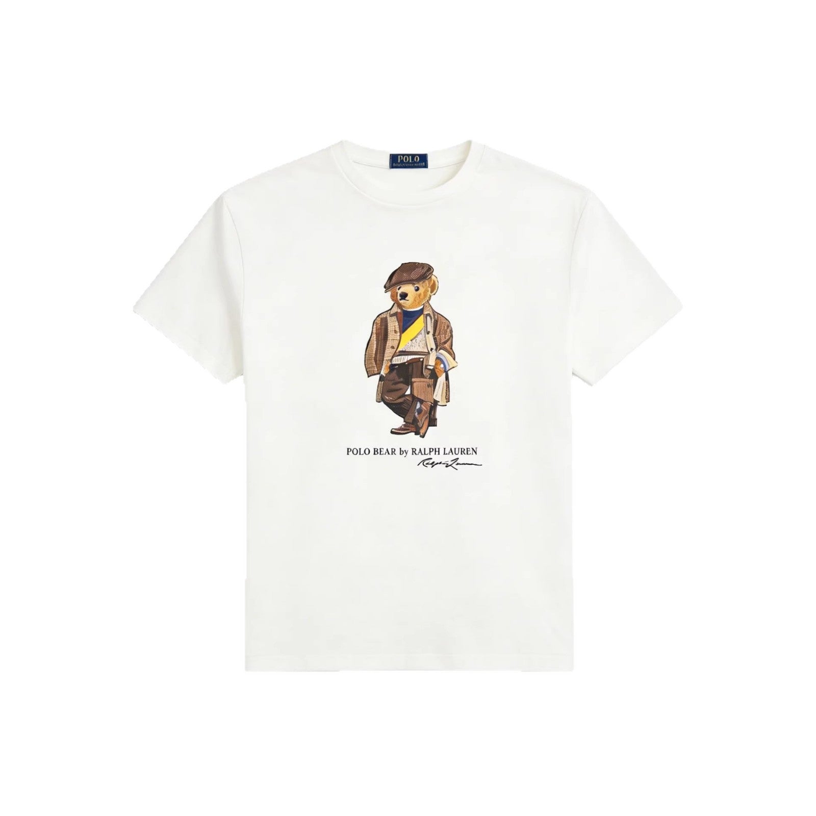 European and American Cross border 2026 Summer Cross border Women's Fashion New Casual Bear Printed Round Neck T-shirt Short Sleeve Top