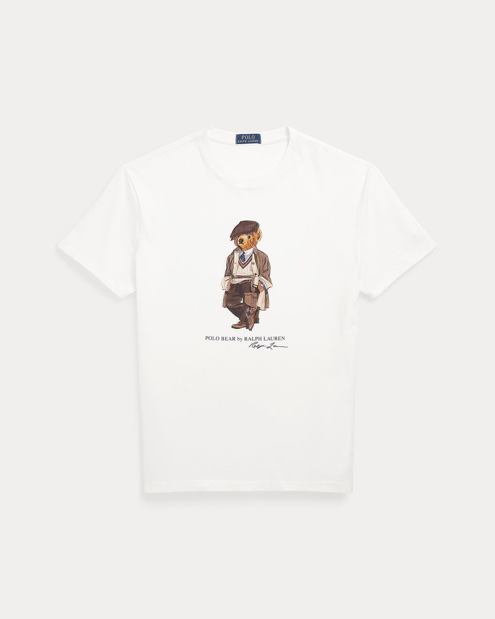 European and American Cross border 2025 Summer Cross border Women's Fashion New Casual Bear Printed T-shirt Round Neck Loose Short Sleeve