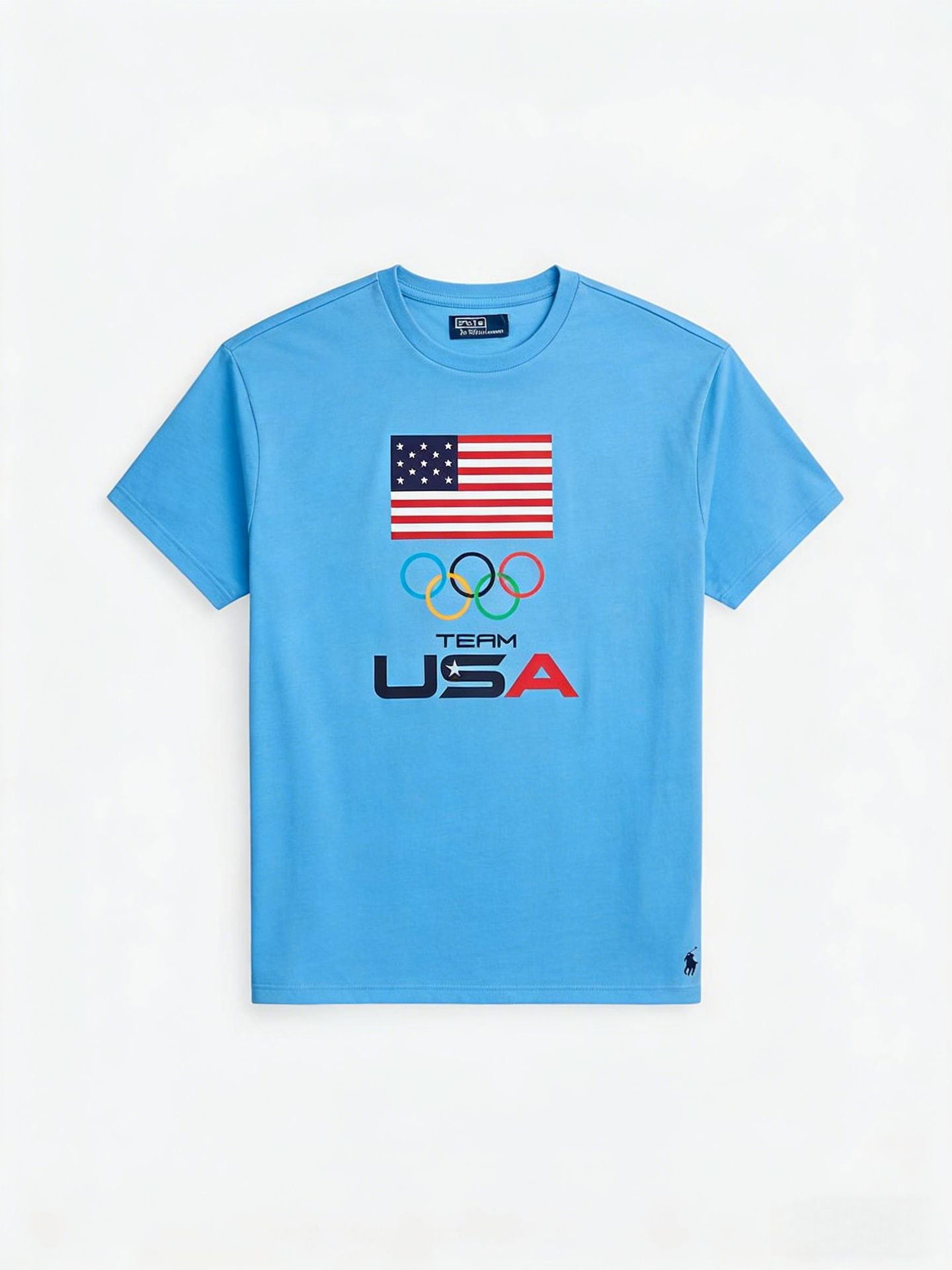 European and American Cross border 2025 Summer Cross border Women's Fashion New Casual Bear Printed T-shirt Round Neck Loose Short Sleeve
