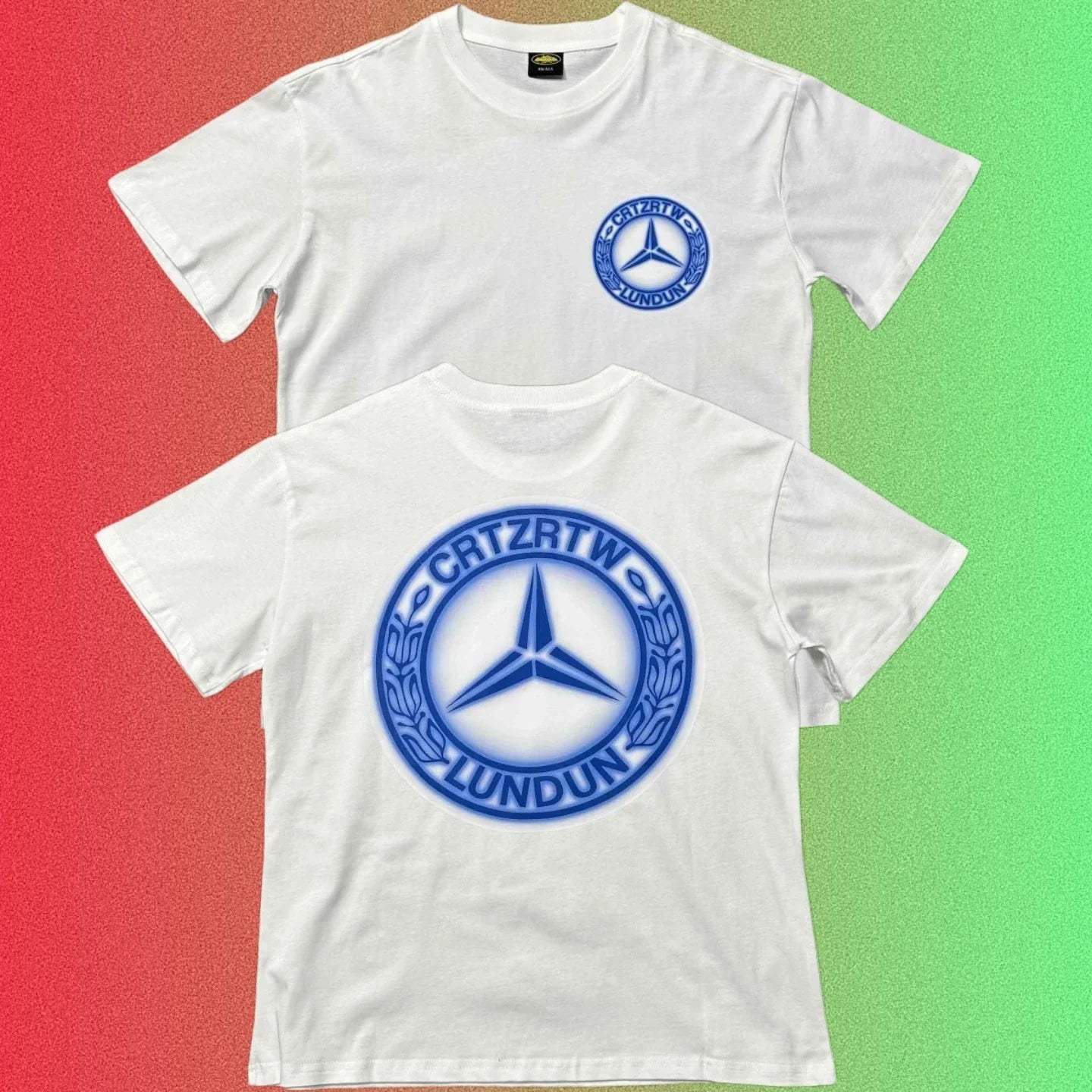 Corteiz "No Time 4 Luv" & Dynamite Bomb Graphic Black T-Shirt (Front & Back Print)