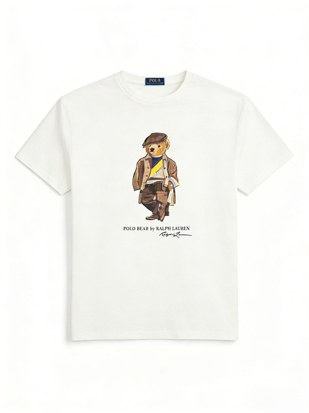 European and American Cross border 2026 Summer Cross border Women's Fashion New Casual Bear Printed Round Neck T-shirt Short Sleeve Top