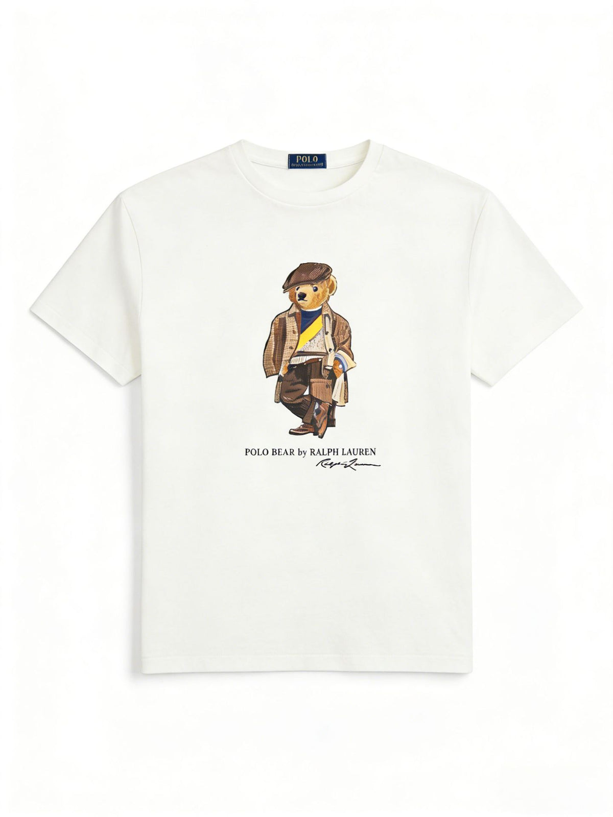 European and American Cross border 2026 Summer Cross border Women's Fashion New Casual Bear Printed Round Neck T-shirt Short Sleeve Top